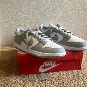 Mens Nike dunk Grey Frog